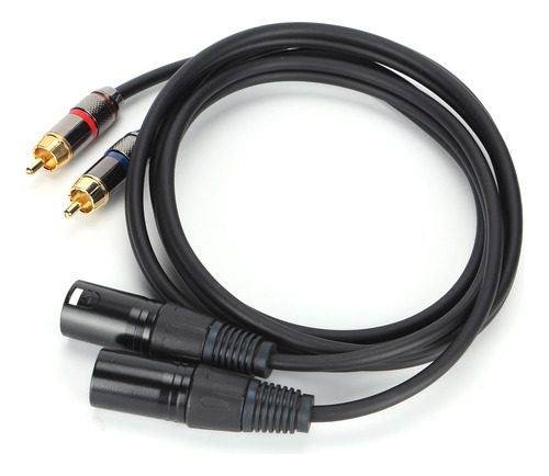 Cabo Xlr Para Rca, Microfone Jorindo, Adaptador Duplo Duplo