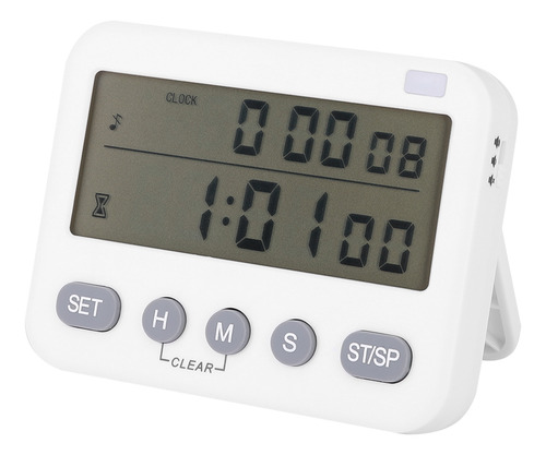 Reloj Despertador Silencioso Con Temporizador Para Uso Domés