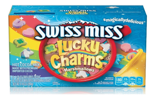 Swiss Miss Marshmallow Lucky Charms 260g Chocolate Importado