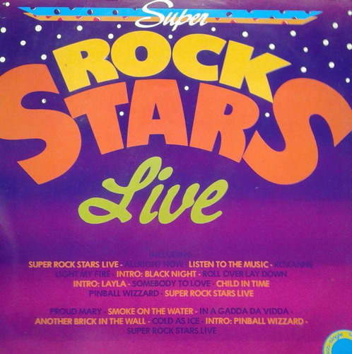 Super Rock Stars Live ( Vinilo ) Maxi