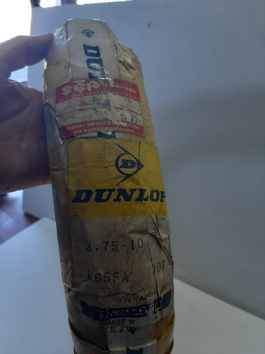 Cubierta 2.75 X 10 Dunlop Japon