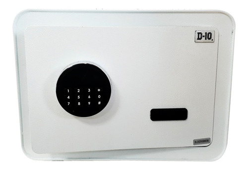 Caja Fuerte Digital Con Teclado Blanca 35x25x28 Cm D10