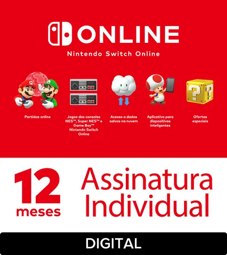 Gift Card Nintendo Switch