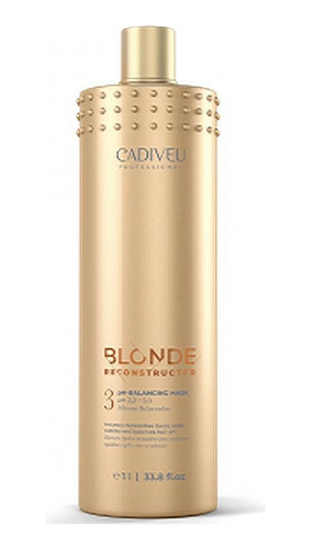 Máscara Balanceadora Cadiveu Blonde Reconstructor 1 Litro