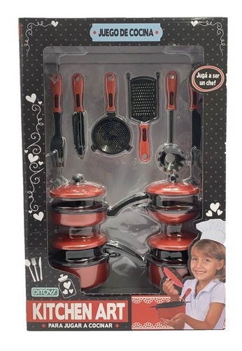 Set Juego De Cocina Para Jugar A Ser Chef Lny 2242 Loonytoys