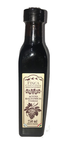 Aceto Balsámico Cremoso Finca Cave Canem X  250 Ml