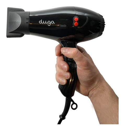 Secador De Pelo Compacto 2000 Watts Ion Ac D6611 Duga