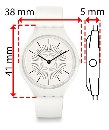 Relógio Swatch Skinpure Unissex Svow100