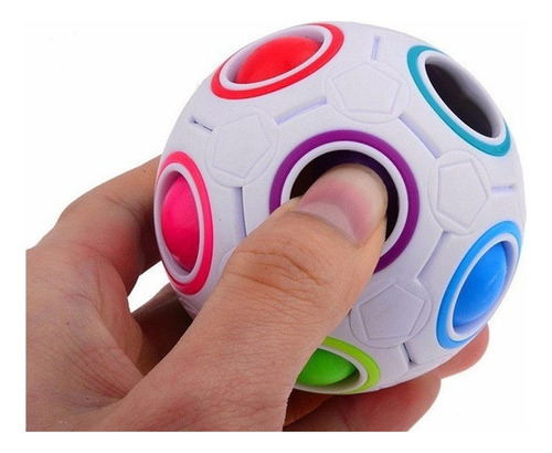 Cubo Mágico Rainbow Magic Ball Twist Rompecabezas