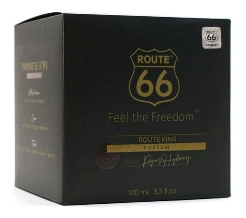 Kit Perfume Masculino Route King Route66 Viking Original + Sabonete Liquido Grátis