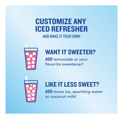 Donut Shop Coffee 20 K-cup Iced Refreshers Strawberry Acai