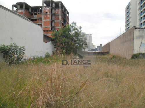 Vendo Área Vila Industrial - Centro - Campinas Sp. - Ar0286