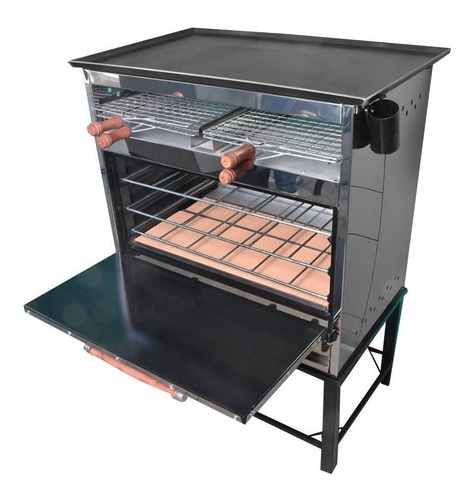 Imagen 1 de 3 de Horno Pizzero 6 Moldes Multiple ,carlitero + Plancha
