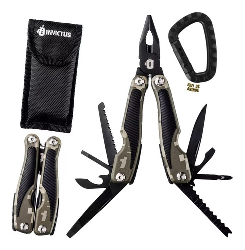 Multitool Precision Invictus Aço Inoxidável 420