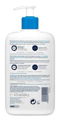 Loción Cerave Hidratante 455ml