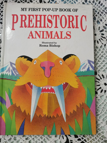 Libro Animales Prehistóricos En Inglés Tercera Dimensión