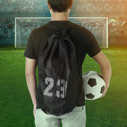 Mochila De Malla Para Entrenamiento De Baloncesto, Fútbol, F