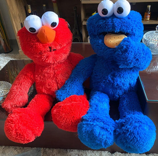 Peluche Comegalletas Y Elmo 95 Cm - Envio Incluido