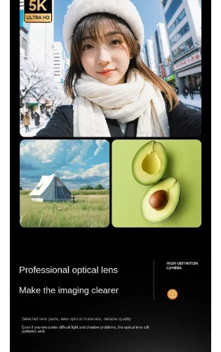 Para Para Câmera Digital Retrô 4k - 50mp 16x Zoom Lcd De.q1