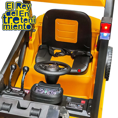 Imagen 4 de 7 de Auto A Batería Elevador Real Con Luz Música Usb El Rey