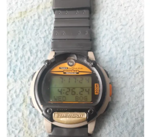 Reloj Digital Timex Ironman Triathlon Datlink Usado (Usado)