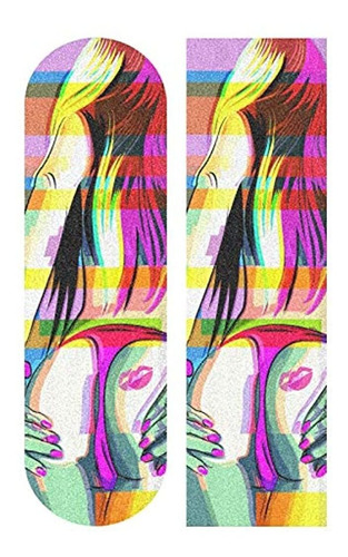 Hupery Sexy Mujer Booty Skateboard Grip Tape Longboard