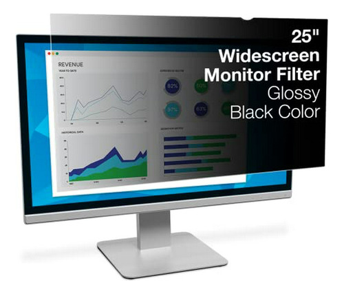 Filtro Privacidad 3m P/monitor Panorámico 25  (pf250w9b)