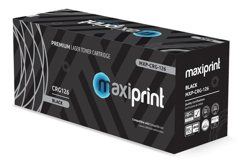 Toner Maxiprint Compatible Canon Crg-126 Negro (3483b001aa)
