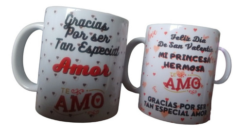 Imagen 4 de 9 de Tazas Personalizadas Sublimadas 2 Unidades