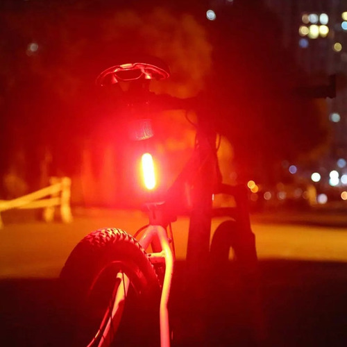 Luz Bicicleta Recargable Sirena Policia Comet 150 Lumen Dual