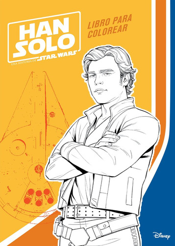 Han Solo Libro Para Colorear - Star Wars