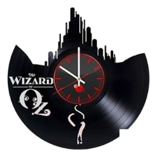Reloj Corte Laser 0910 Mago De Oz Logo