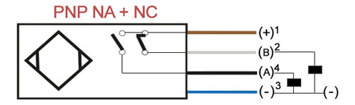 Sensor Ultrasonico M18 10-30vdc Pnp Na+nc Conector M12