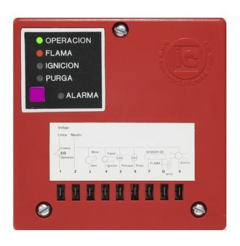 Programador De Flama Cf-200-127 V.c.a.