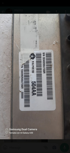 Computadora Challenger,charger,300 C 5.7 2010 0515050504aa (Usado)