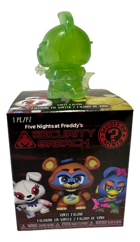 Mini Figura Montgomery Gator Translucent Fnaf Security Brch