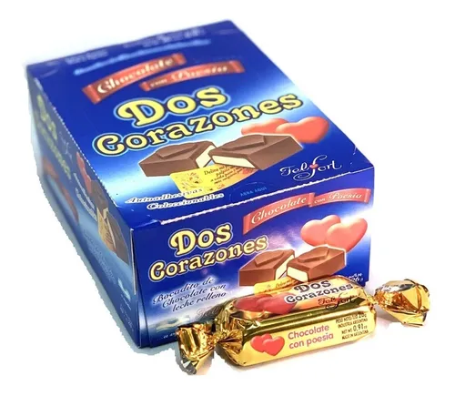 comprar Dos Corazones Felfort X 20 Und - Almacen Mingo