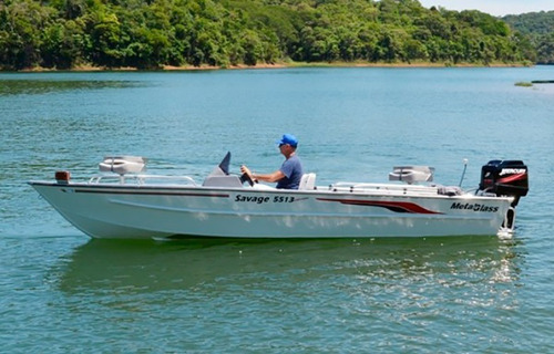 Savage 5513 Double Fishing C/ Mercury 60 4t Pronta Entrega
