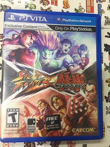 Jogo Street Fighter X Tekken Ps3 Mídia Física Frete Grátis