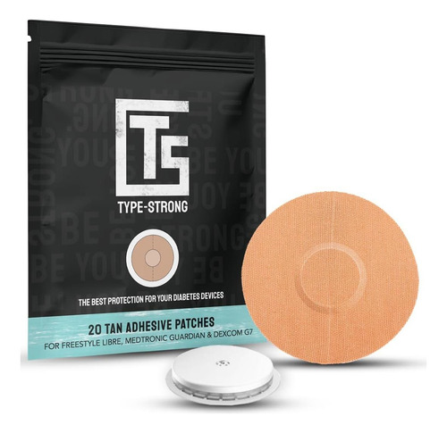 Tipo Strong Freestyle Libre 3 Sensor Cubiertas, Parches Para
