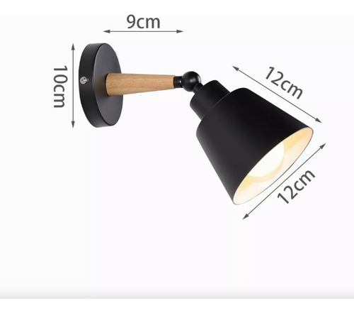 Lámpara De Pared Moderna Iluminación Para Dormitorio, 2 Pzs.