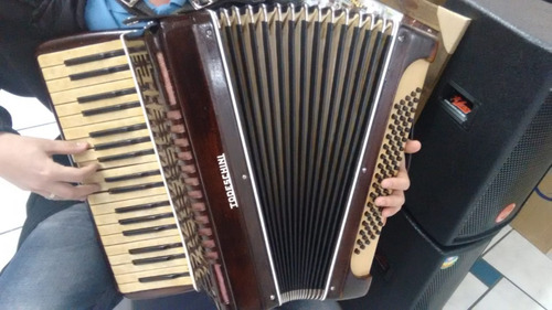 Acordeon Gaita Sonfona Todeschini Ano 1950 80 Baixos 2 Regi