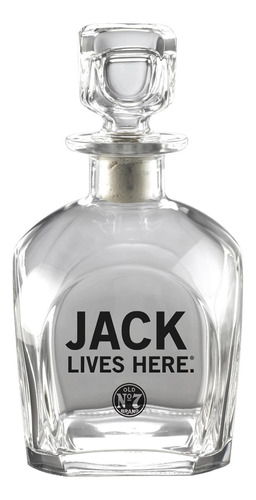 Jack Daniel 's Oficial Barware Jack Lives Here Decantador