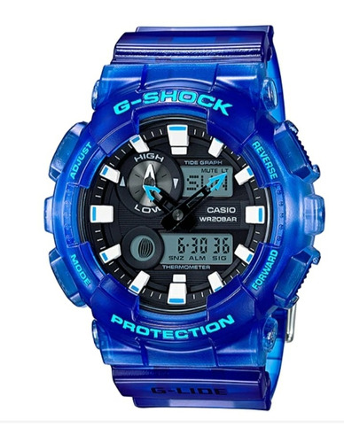 G Shock Gax 100mb 3adr Termómetro Mareas Fase Lunar Colores