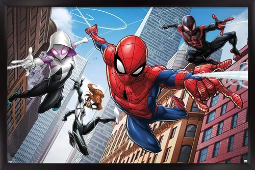 Marvel Comics - Spiderman Poster enmarcado