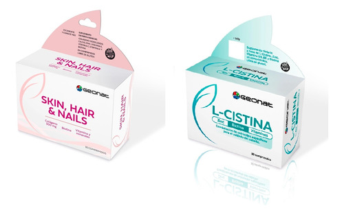 Skin Hair Nails Estetica + L-cistina Crecimiento Cabello