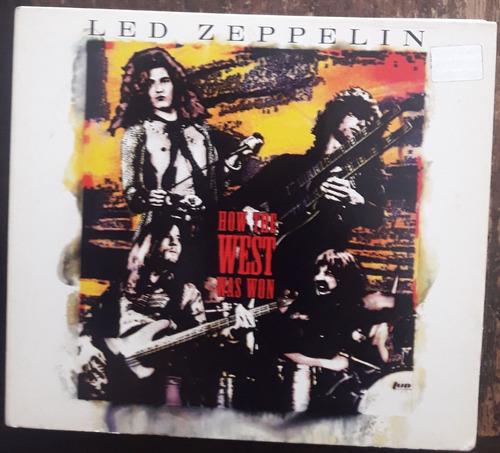 3x Cd (vg) Led Zeppelin How The West Was Won Ed Br 2003