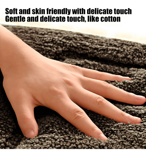 Felpudo Absorbente De Agua Para Baño, Práctico, Lavable A Má