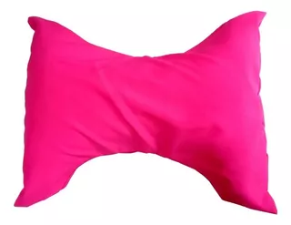 Almohada Para Cervicales Tipo Mariposa Color Rosa