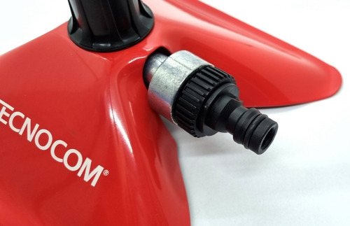 Imagen 5 de 10 de Aspersor Rociador De Metal Con Base H=12cm Riego Tecnocom